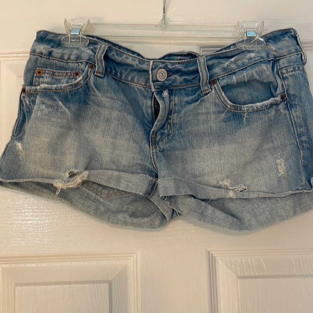 American eagle jean shorts